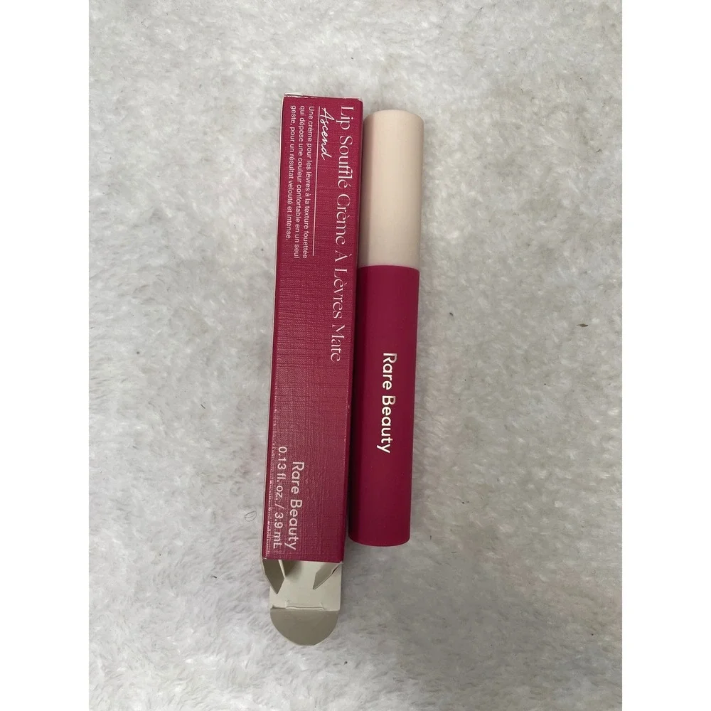 Rare Beauty Lip Souffle Matte Lip Cream Ascend Deep Berry 0.13oz New in Box